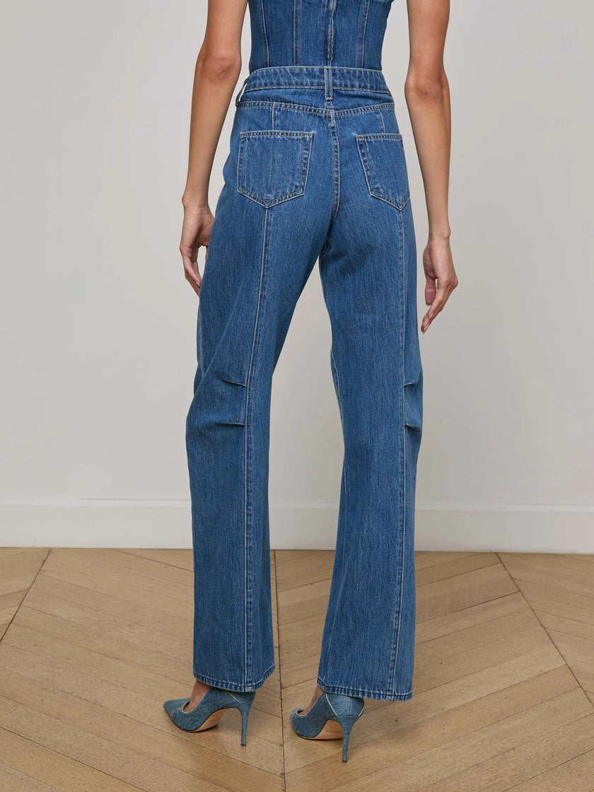 ZARA BARREL LEG JEAN
