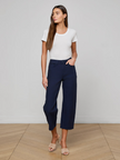 MALLIS BOW LEG JEAN IN SATURATED BLUE