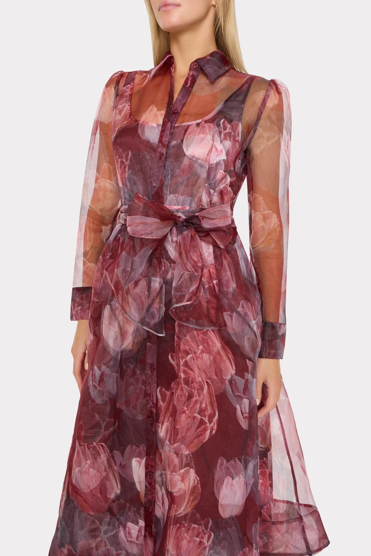 SUZIE PRINTED MIDI DRESS