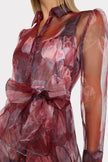 SUZIE PRINTED MIDI DRESS