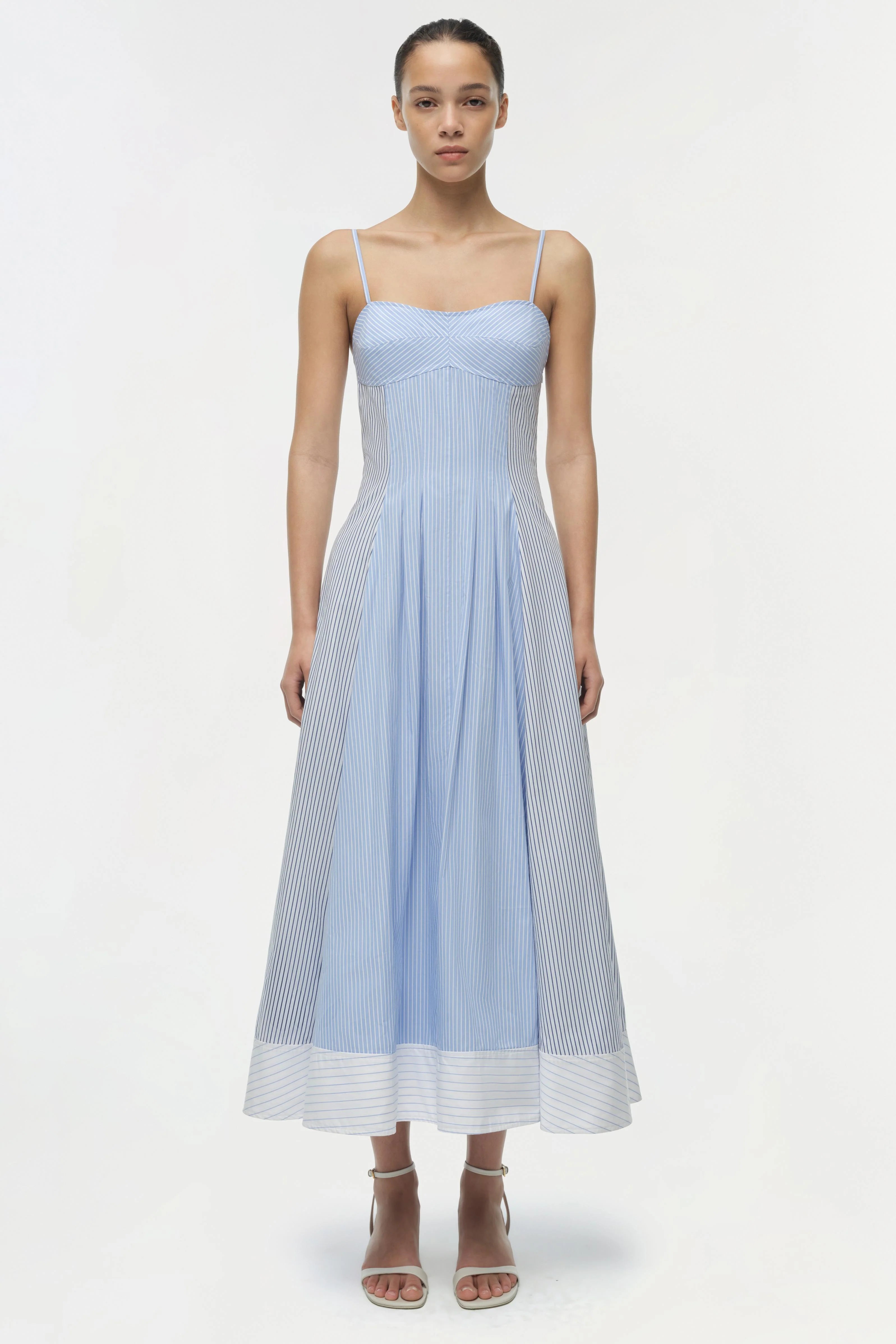 CHAMBERLAIN COTTON MIDI DRESS