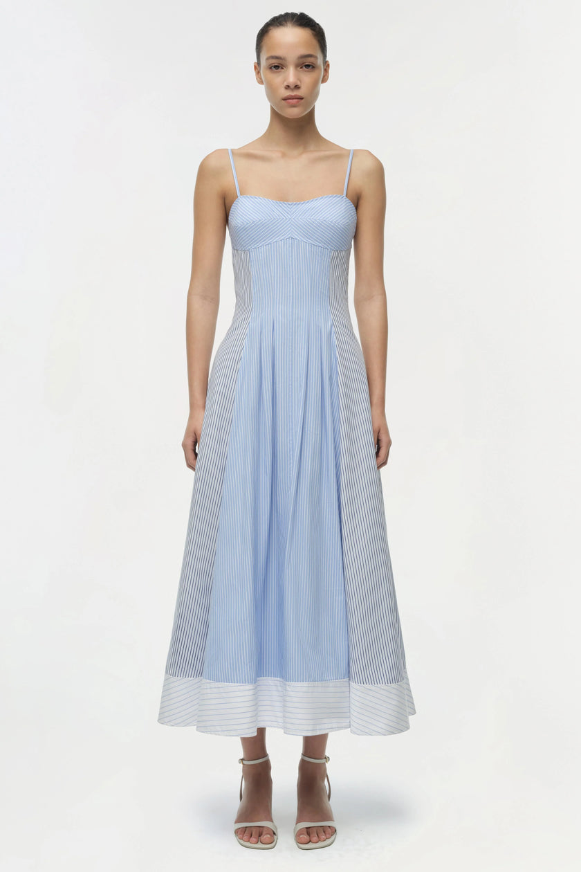 CHAMBERLAIN COTTON MIDI DRESS