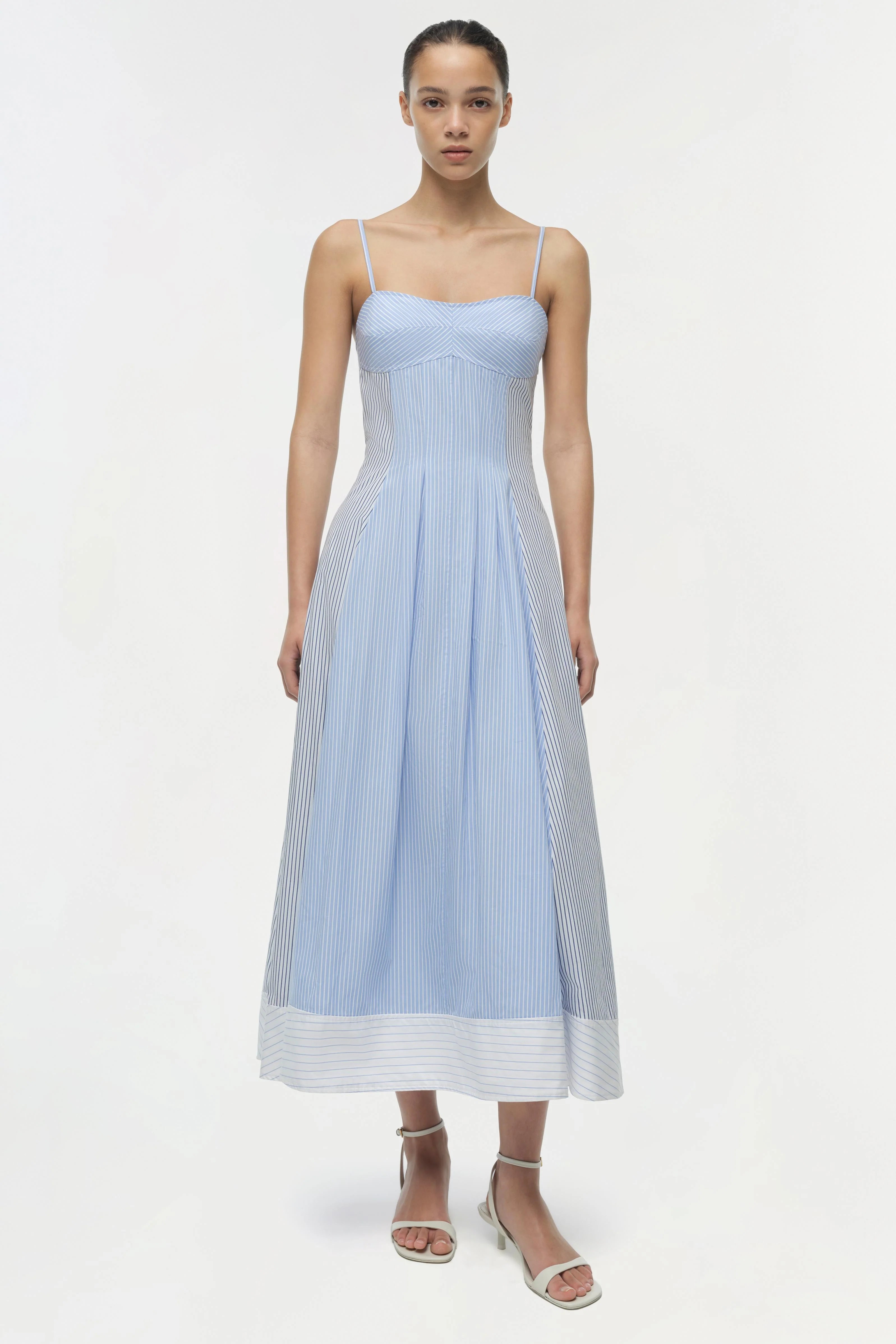 CHAMBERLAIN COTTON MIDI DRESS