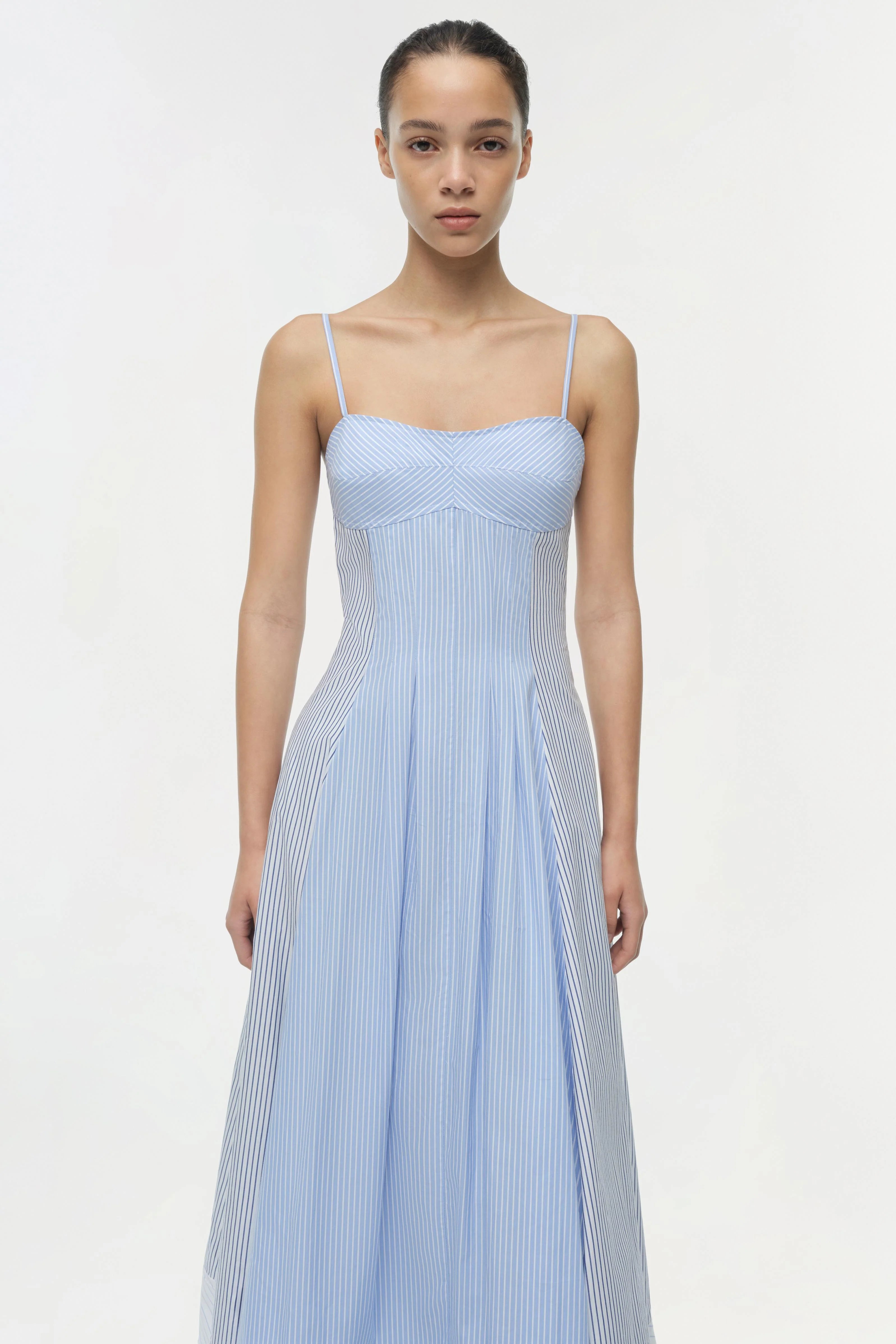 CHAMBERLAIN COTTON MIDI DRESS
