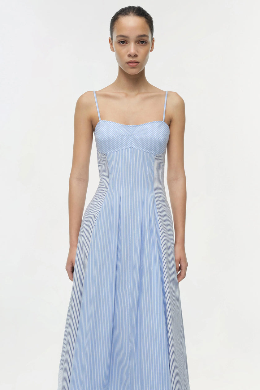 CHAMBERLAIN COTTON MIDI DRESS