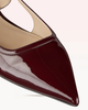 LUITA FLAT CHERRY LACQUER