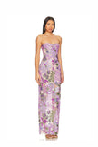 DAHLIA LILAC MAXI DRESS