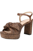 PENNI RAFFIA PLATFORM SANDAL