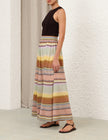 COCO STRIPE CIRCLE SKIRT