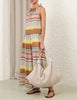 COCO STRIPE CIRCLE SKIRT