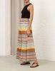 COCO STRIPE CIRCLE SKIRT