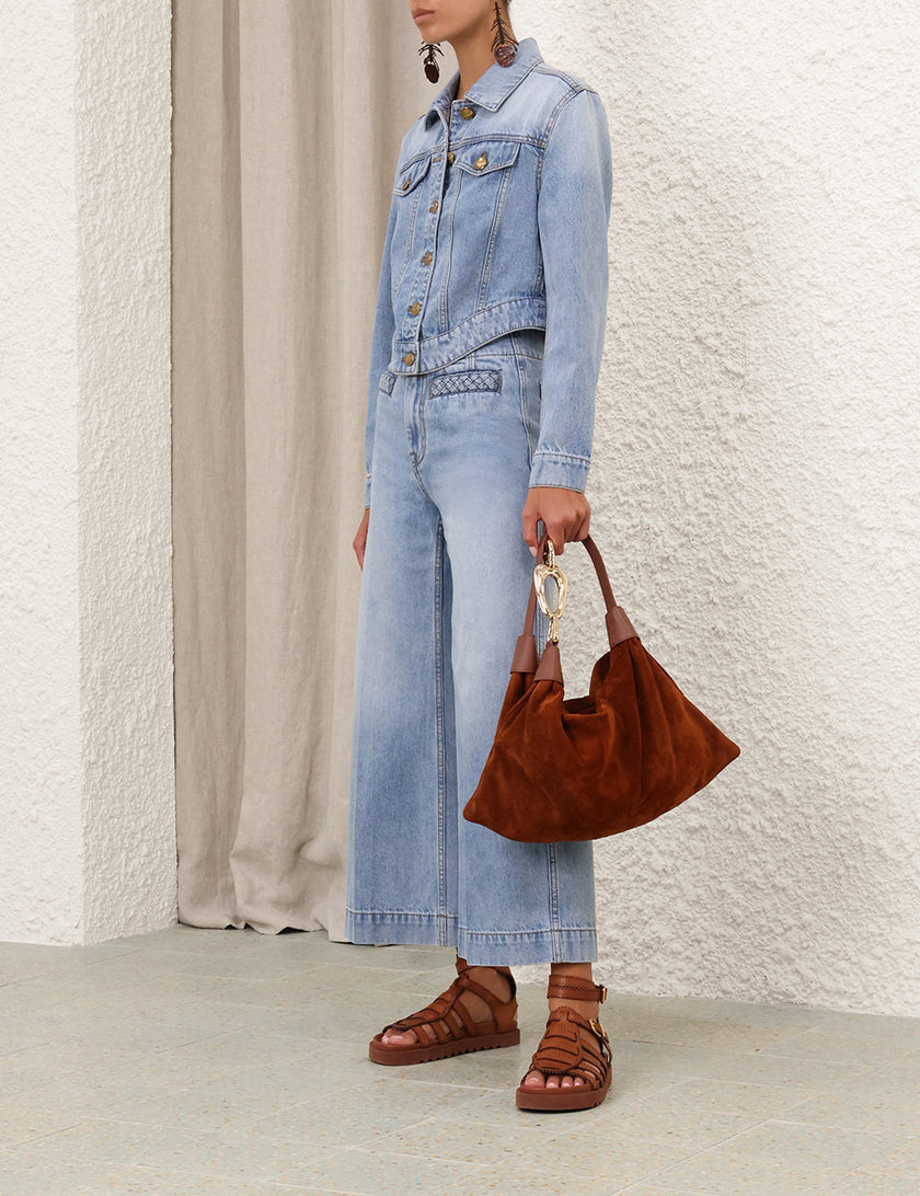 LUCKY FITTED DENIM JACKET