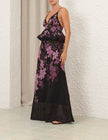 DAWNING RUFFLE SLIP DRESS