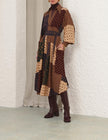 TUCK MIDI DRESS