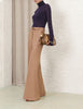 FINE KNIT ROLL NECK TOP