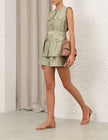 LUNA WOOL SILK UTILITY VEST