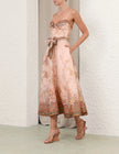 ALCHEMY STRUCTURED MIDI DRESS