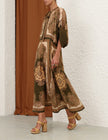 MAHON TUNIC MIDI DRESS