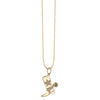 COWBOY BOOT CHARM CHAIN NECKLACE