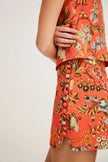MACKENZIE TOP IN CLOVER ORANGE