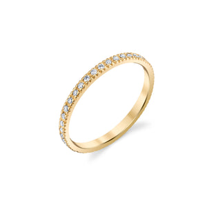 PAVE ETERNITY BAND