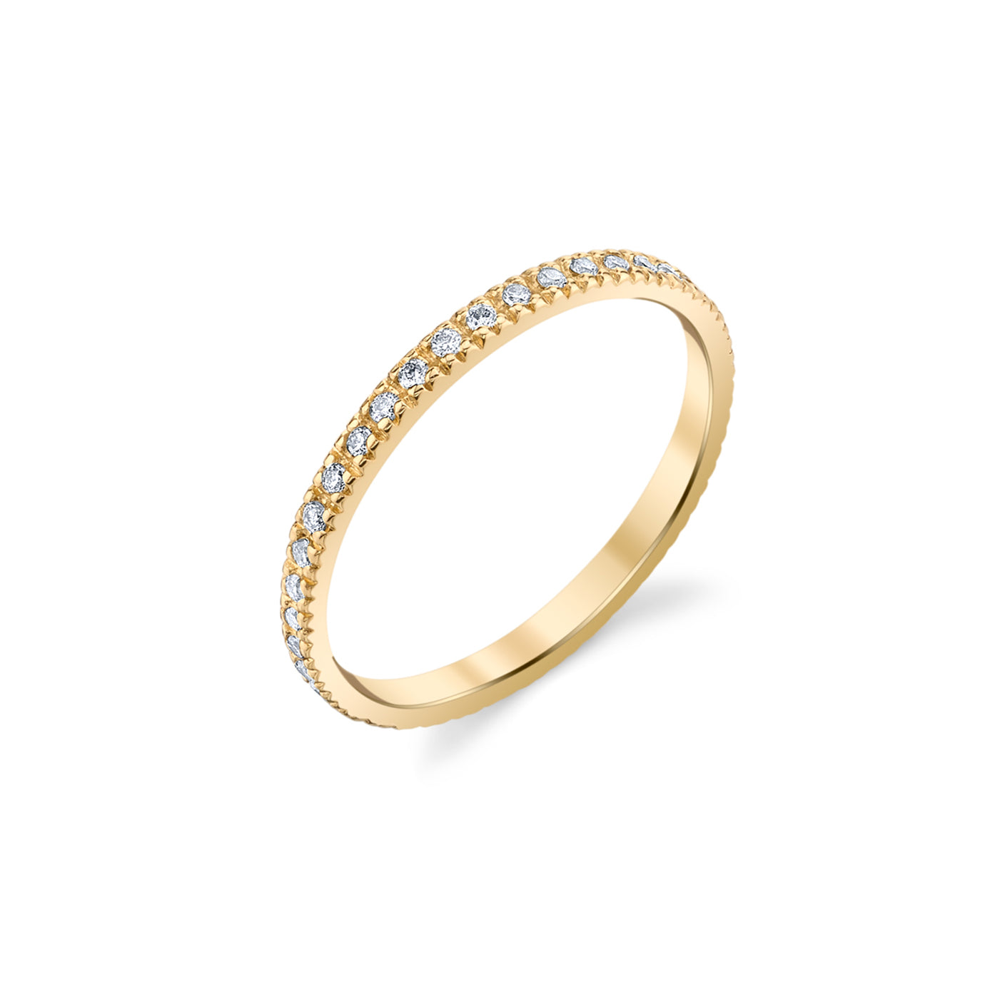 PAVE ETERNITY BAND