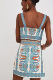 BLAZE MINI SKIRT IN CYPRESS EGRET