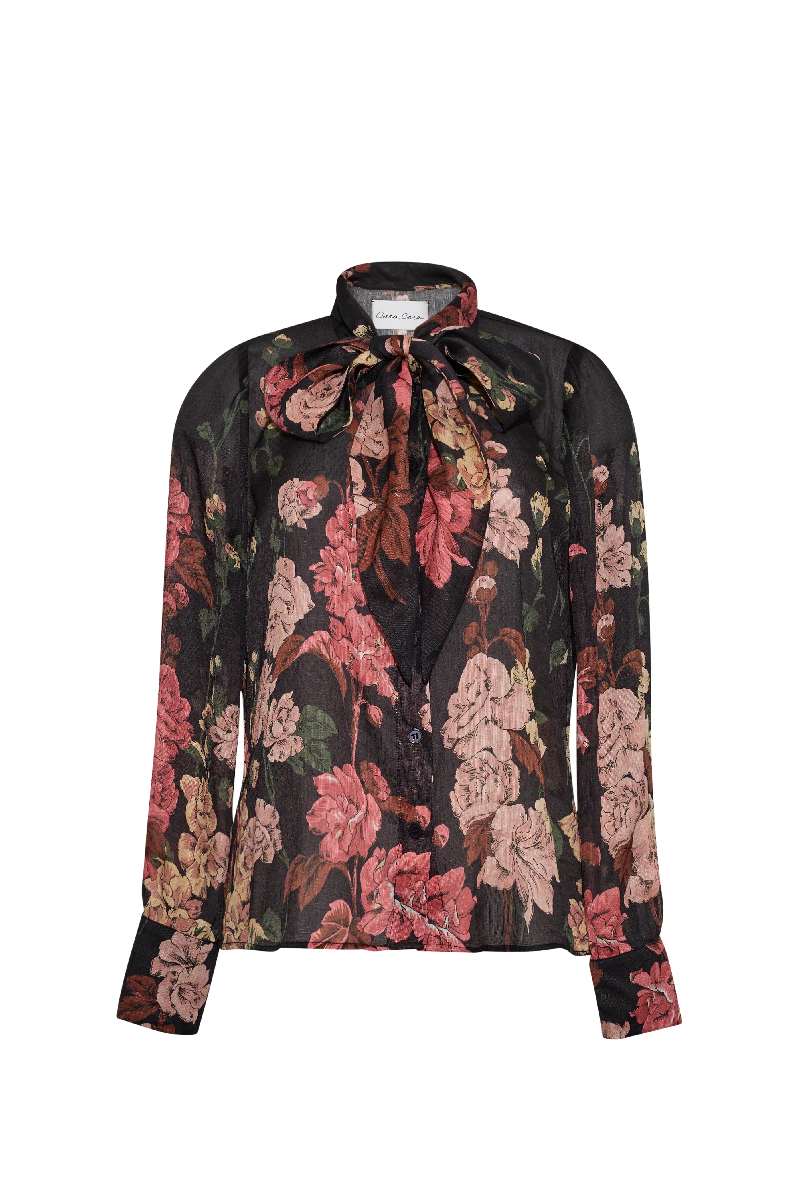 CHILLI BLOUSE IN MEADOWS BLACK