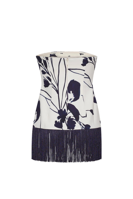 BENITA TOP IN BOTANIC IVORY