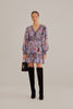WILD NIGHT LAVENDER LONG SLEEVE MINI DRESS