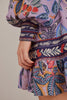 WILD NIGHT LAVENDER LONG SLEEVE MINI DRESS