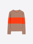 PULLOVER COLOR BLOCK SWEATER