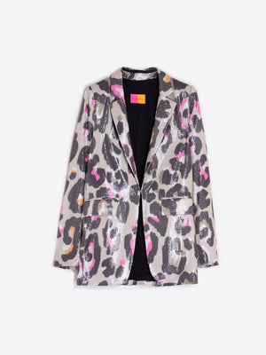 ANDREA LEOPARD JACKET