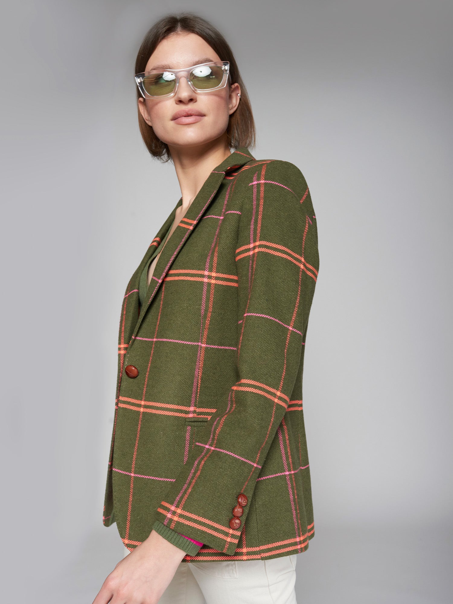 HANNAH PLAID JACKET