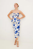 SIENNA SKIRT IN ATHENA COLBALT