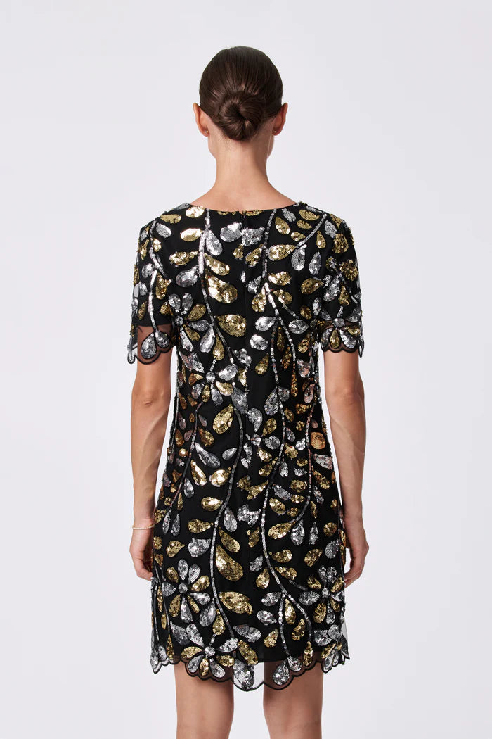 OBELLE 2 SEQUIN MINI DRESS