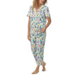 SHORT SLEEVE CROPPED PJ SET