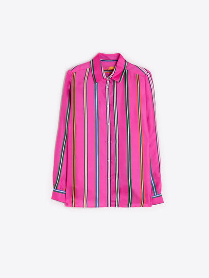 TEA VERTICAL STRIPE SHIRT