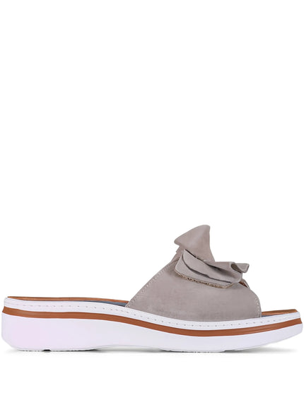 FRANI SUEDE PLATFORM SLIDE