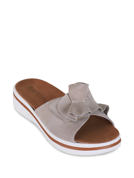 FRANI SUEDE PLATFORM SLIDE