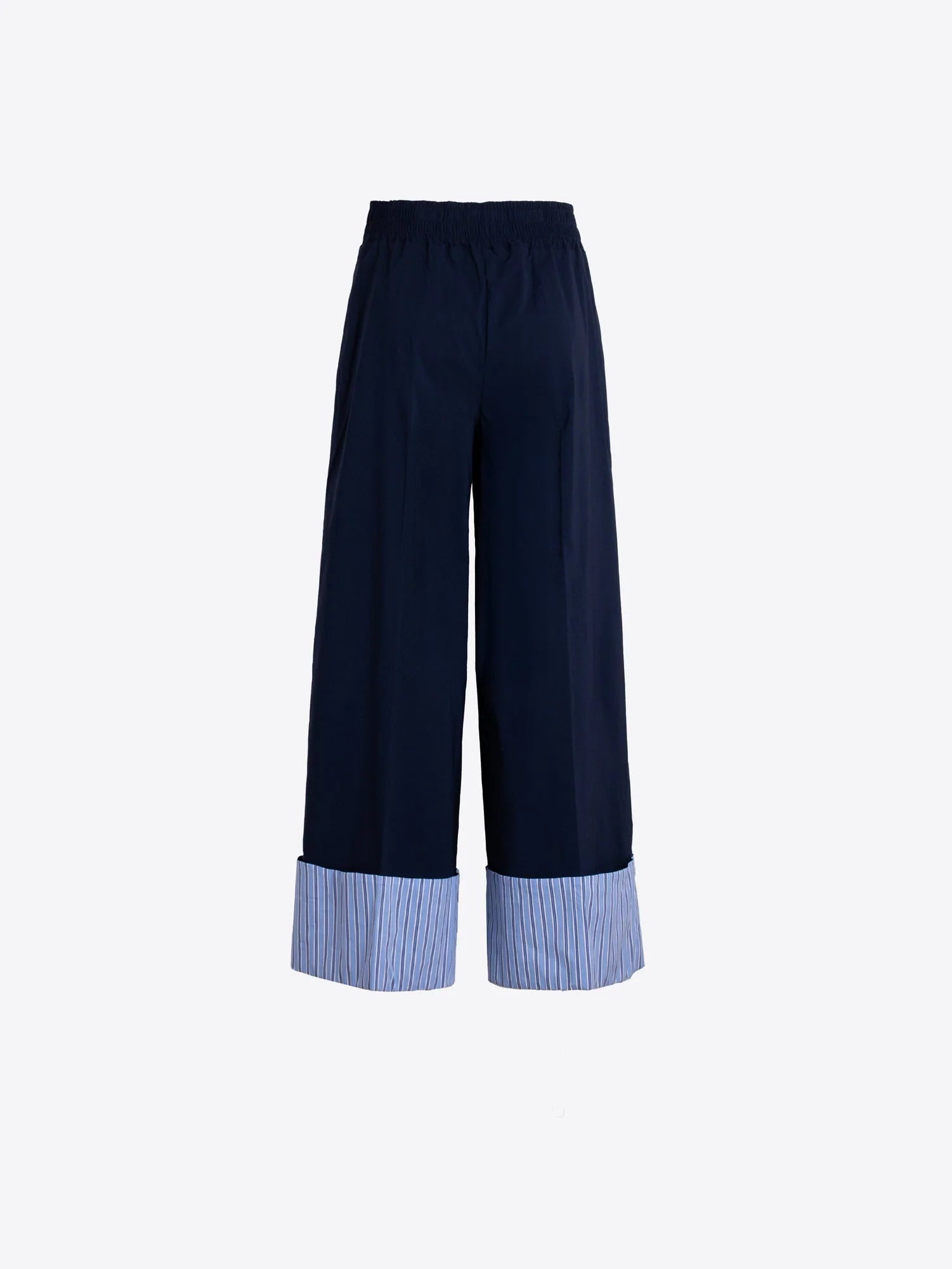 DENIM PANT WITH LARGE CUFF
