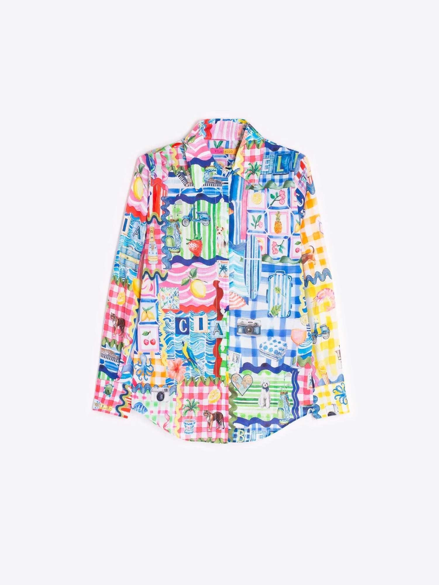 MAFALDA CAPRI PRINT TOP