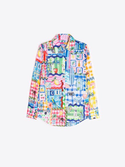 MAFALDA CAPRI PRINT TOP