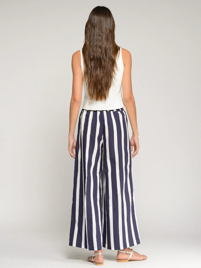 STRIPE WIDE LEG PANT