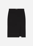 SLIM MIDI SKIRT IN VISCOSE WOOL