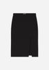 SLIM MIDI SKIRT IN VISCOSE WOOL