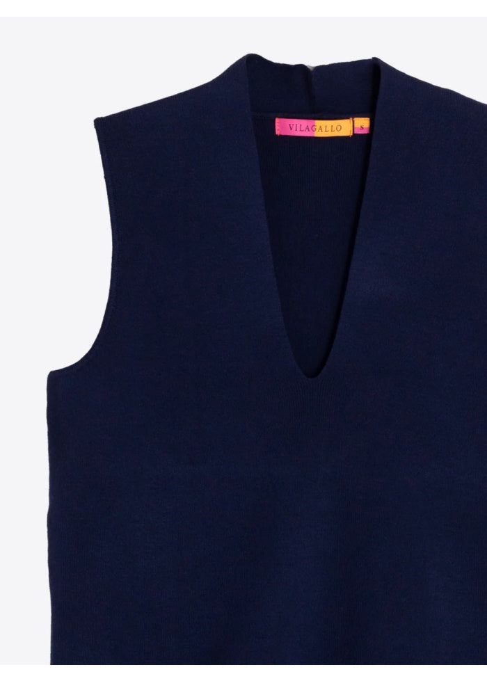 SLEEVELESS PUNTO MARINO TOP