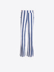 TEODORA AZUL STRIPED TROUSERS WITH BUTTONS