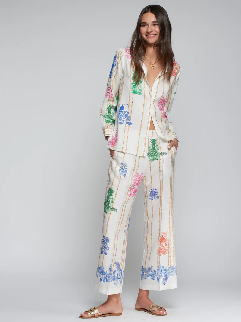 LUCIA STRAIGHT BAMBOO TROUSERS