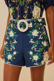 FLOWER TAPESTRY SHORTS